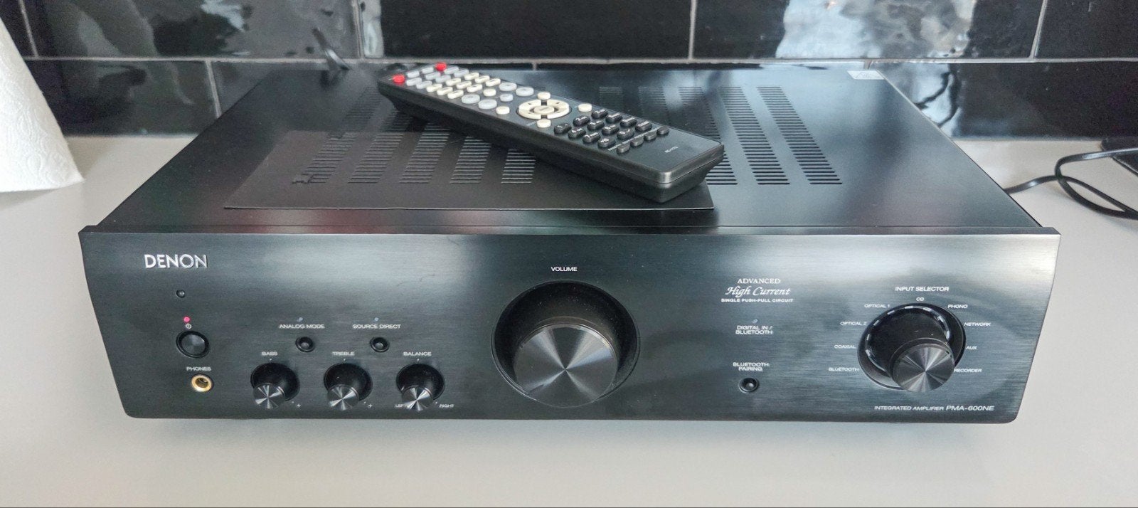 Denon PMA-600NE, Audio, Tv en Foto, Versterkers en Receivers, Ophalen, Denon, Zo goed als nieuw, Minder dan 60 watt