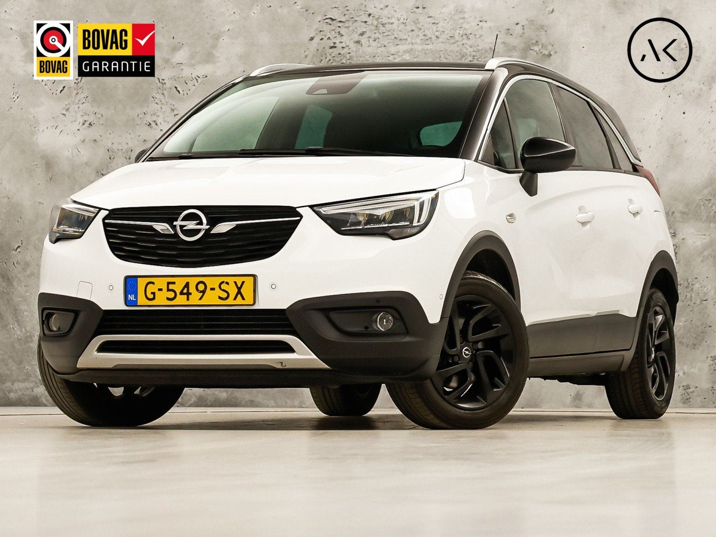 Opel Crossland X 1.2 Turbo Innovation (APPLE CARPLAY, GROOT, Auto's, 12 maanden, Gebruikt, 1199 cc, Wit