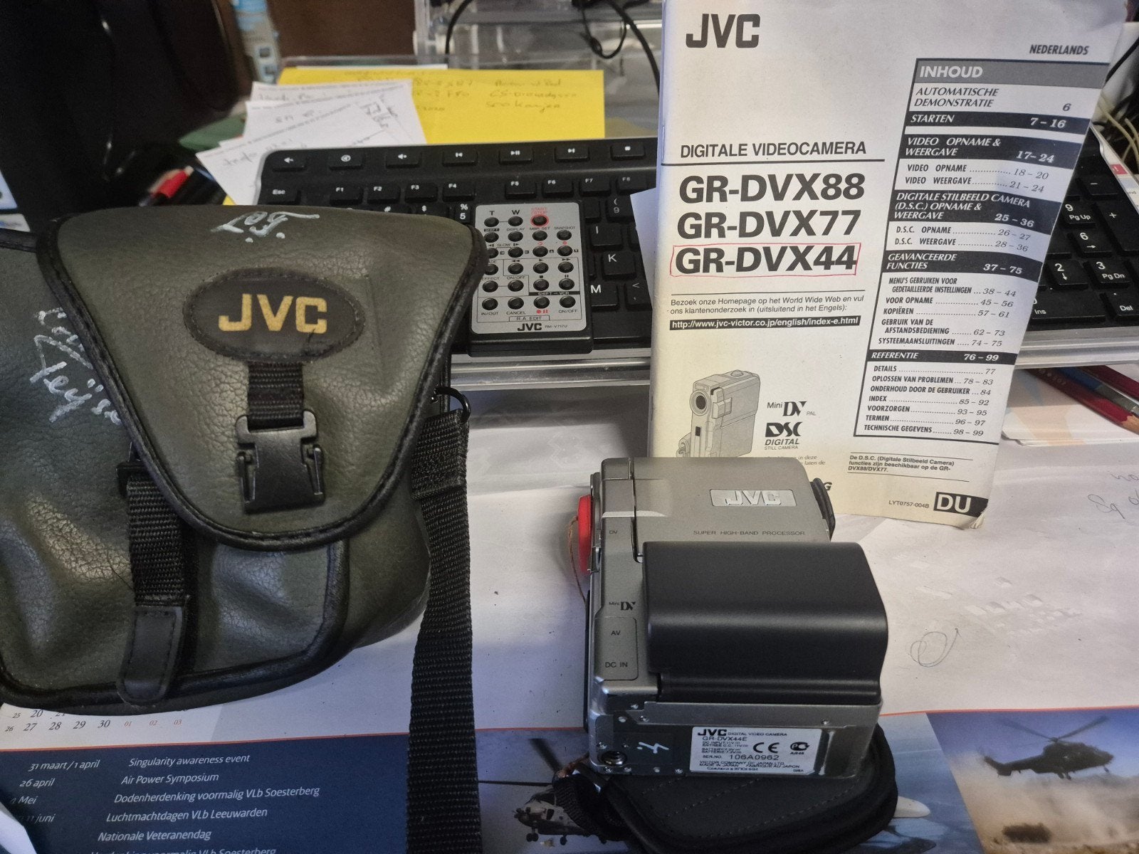JVC GR DVX44E, Ophalen of Verzenden, Overige soorten, Camera