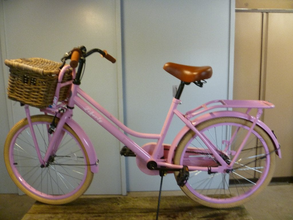 Te koop roze meisjes fiets 22 inch, Ophalen, Gebruikt, 22 inch