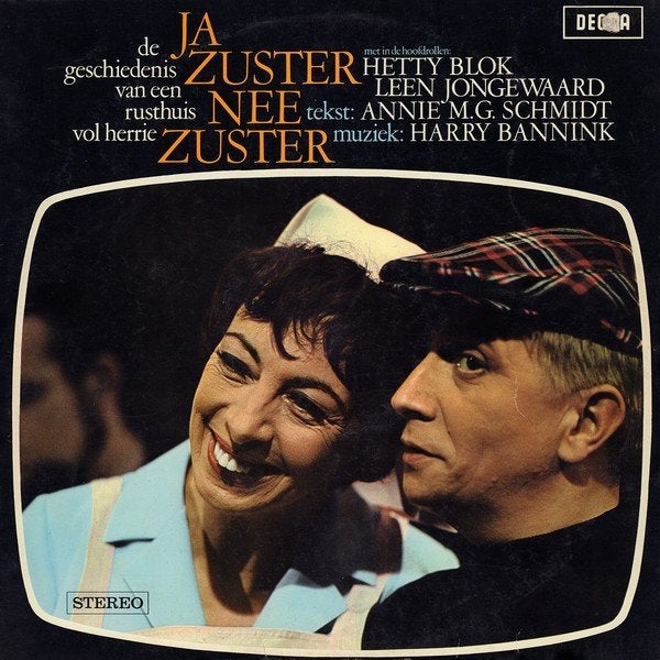 L.P. (1968) Ja Zuster Nee Zuster - De Nieuwste Liedjes uit., LP, Gebruikt, Tv-soundtrack, Ophalen of Verzenden