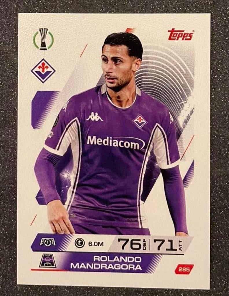 Topps MA 25/26    MANDRAGORA    FIORENTINA, Verzenden, Zo goed als nieuw, Plaatje
