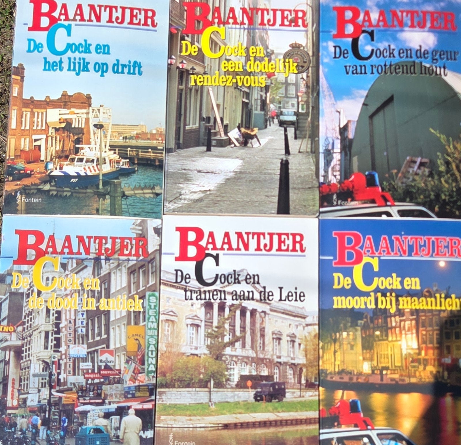 Baantjer boeken - De Cock serie - 23 stuks, Ophalen of Verzenden, Gelezen, A.C. Baantjer