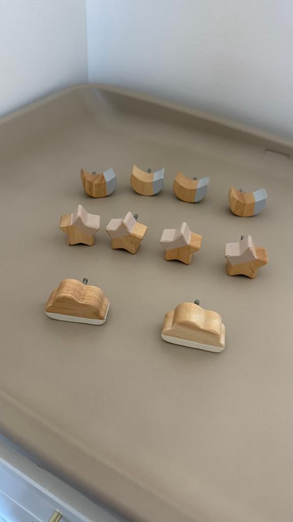 Houten ladeknoppen Zara Home komode baby/kinder kamer, Ophalen of Verzenden, Gebruikt, Overige typen