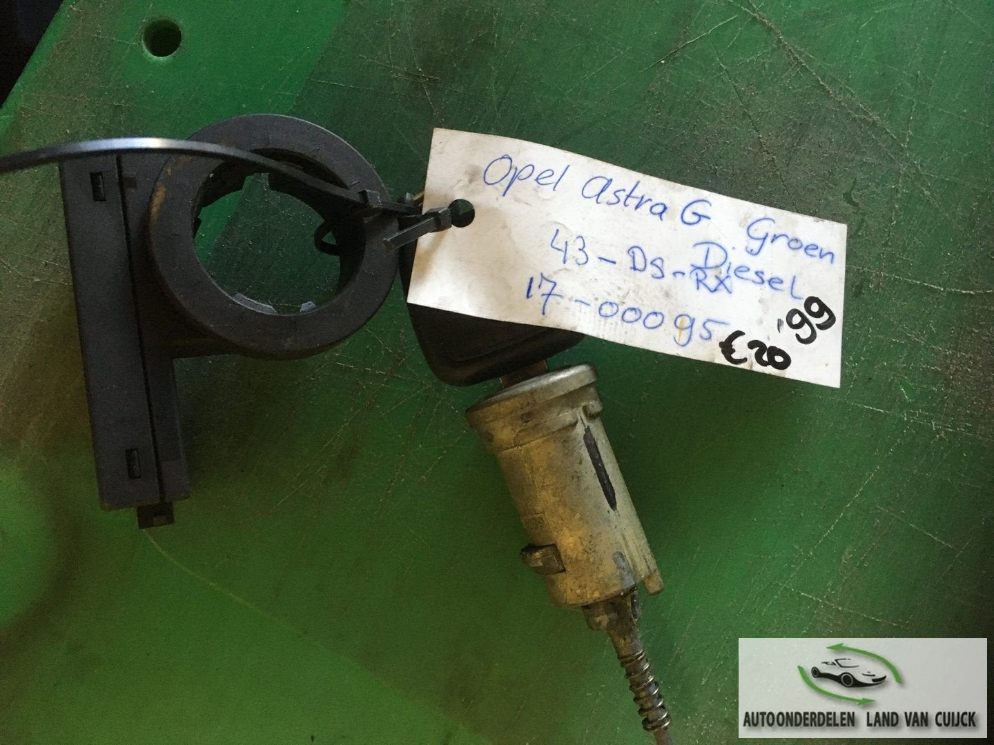 Opel Astra G 2003 contactslot met sleutel, Gebruikt, -, -, Ophalen of Verzenden