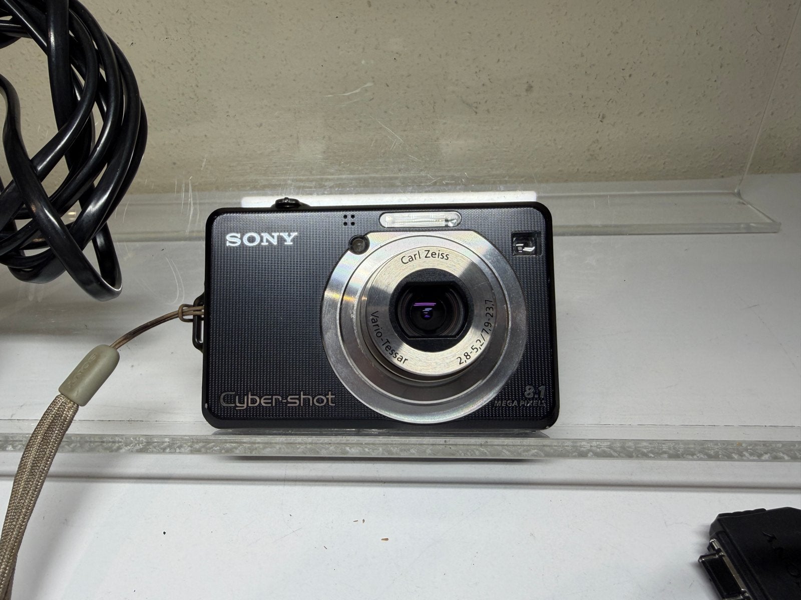 Sony Cyber-shot DSC-W100 Compactcamera 8.1 MP, Ingebouwde flitser, Gebruikt, Oplader, Ophalen of Verzenden