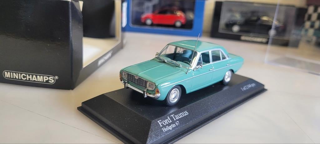 Minichamps Ford Taunus P5, Ophalen of Verzenden, Zo goed als nieuw, Auto, MiniChamps