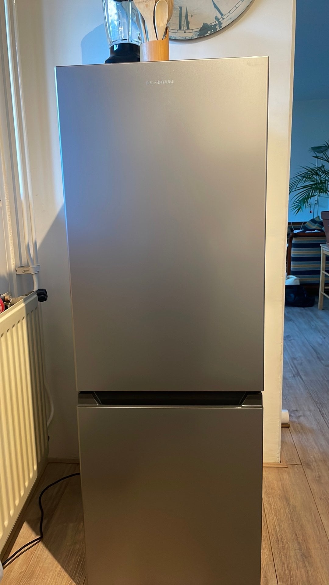 Koelvries combinatie Inventum, Ophalen, 120 tot 140 cm, 200 liter of meer, Met aparte vriezer