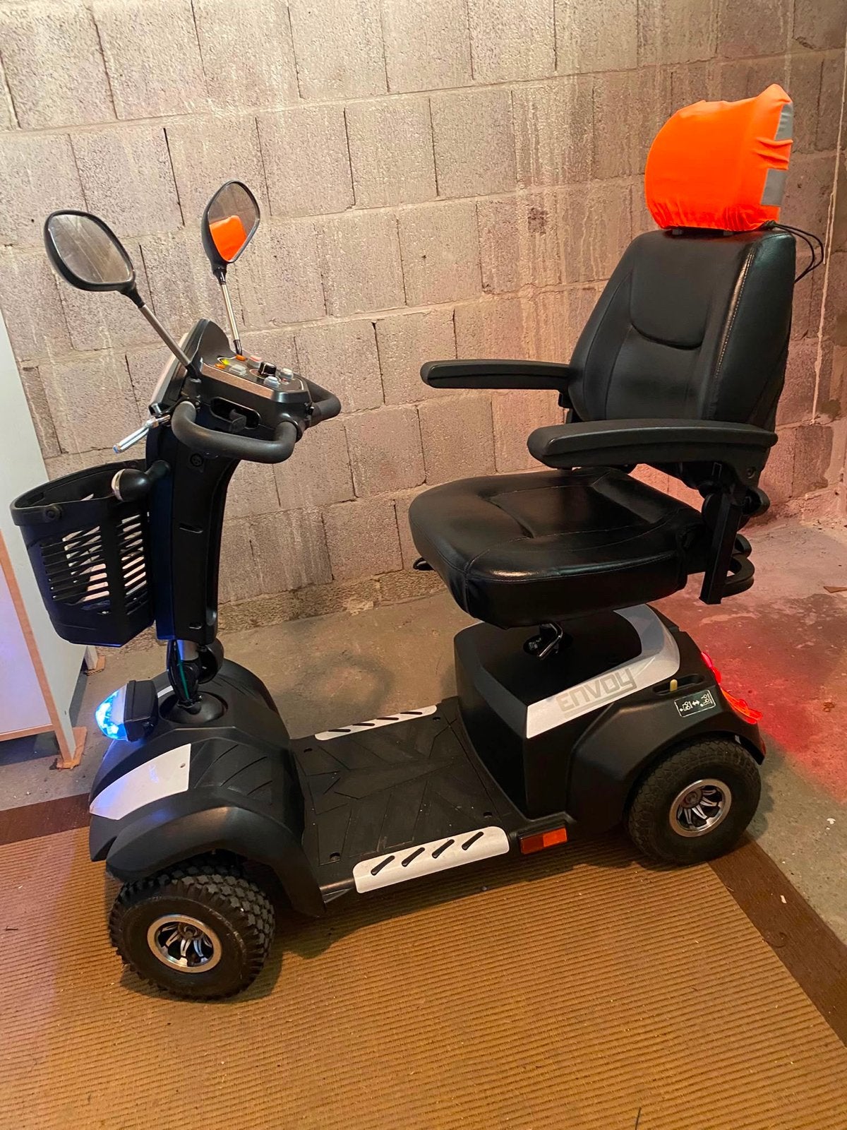 Scootmobiel, Ophalen, Gebruikt