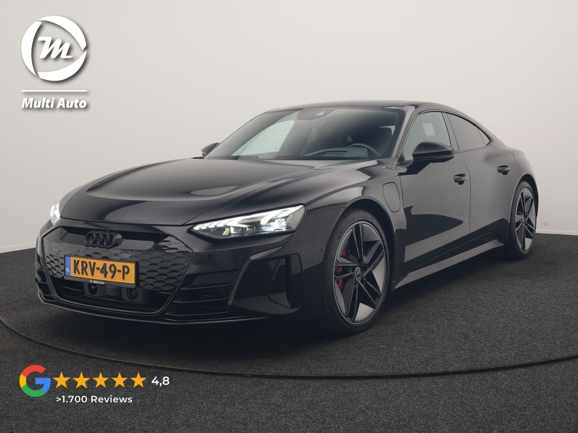 Audi e-tron GT 93 kWh 476pk Dealer O.H | Panodak | Head Up |, Automaat, Vierwielaandrijving, Adaptive Cruise Control, Hatchback