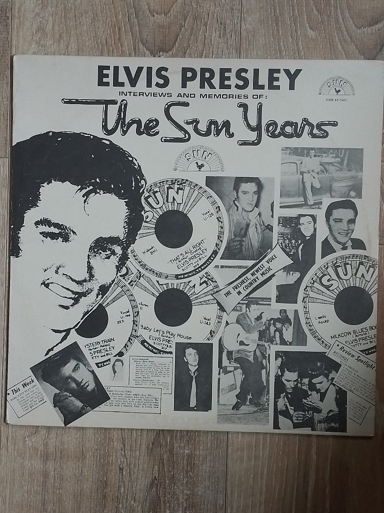 Elvis Presley/Interviews/Spoken Word/Rock & Roll, Inclusief binnenhoes, Ophalen of Verzenden, Gebruikt, 12 inch