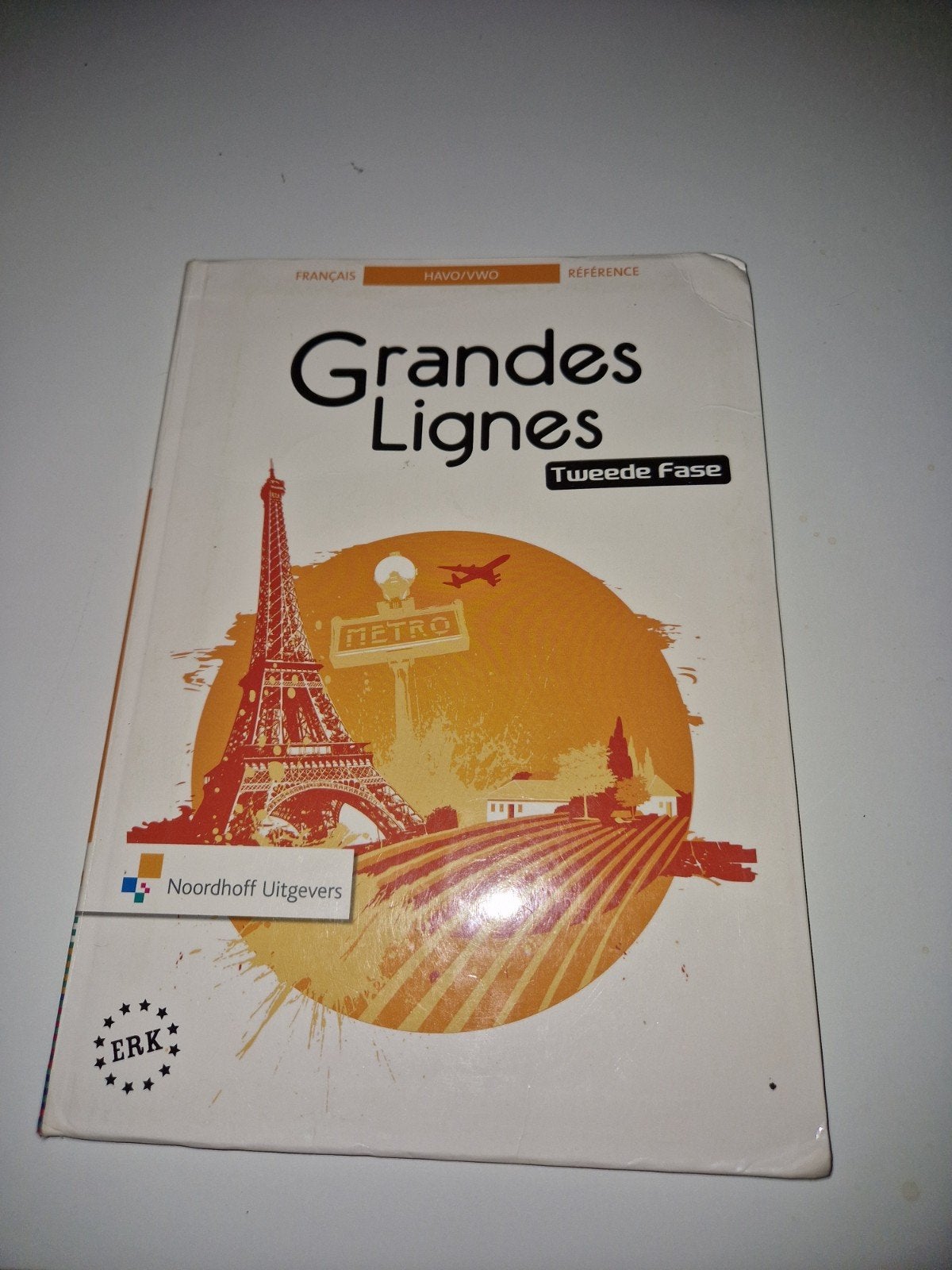 Grandes Lignes Tweede Fase HAVO/VWO Frans boek, Ophalen of Verzenden