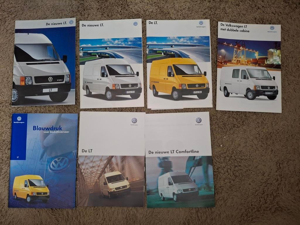 Lot autofolders VW LT 2e generatie, Verzenden, Zo goed als nieuw, Volkswagen