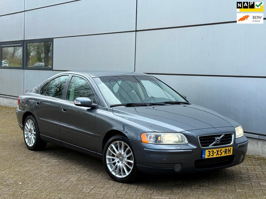 Volvo S60 2.0T Drivers Edition|Automaat|Leer|Stoelverwarming, Auto's, Volvo, Bedrijf, Te koop, S60, ABS, Airbags, Airconditioning