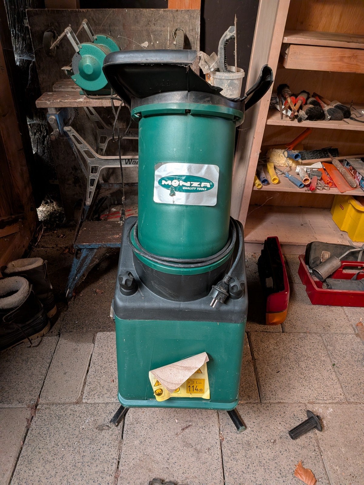 Monza Quality Tools Elektrische Hakselaar - Gebruikt, Ophalen, Gebruikt, Elektrisch, Monza Quality Tools