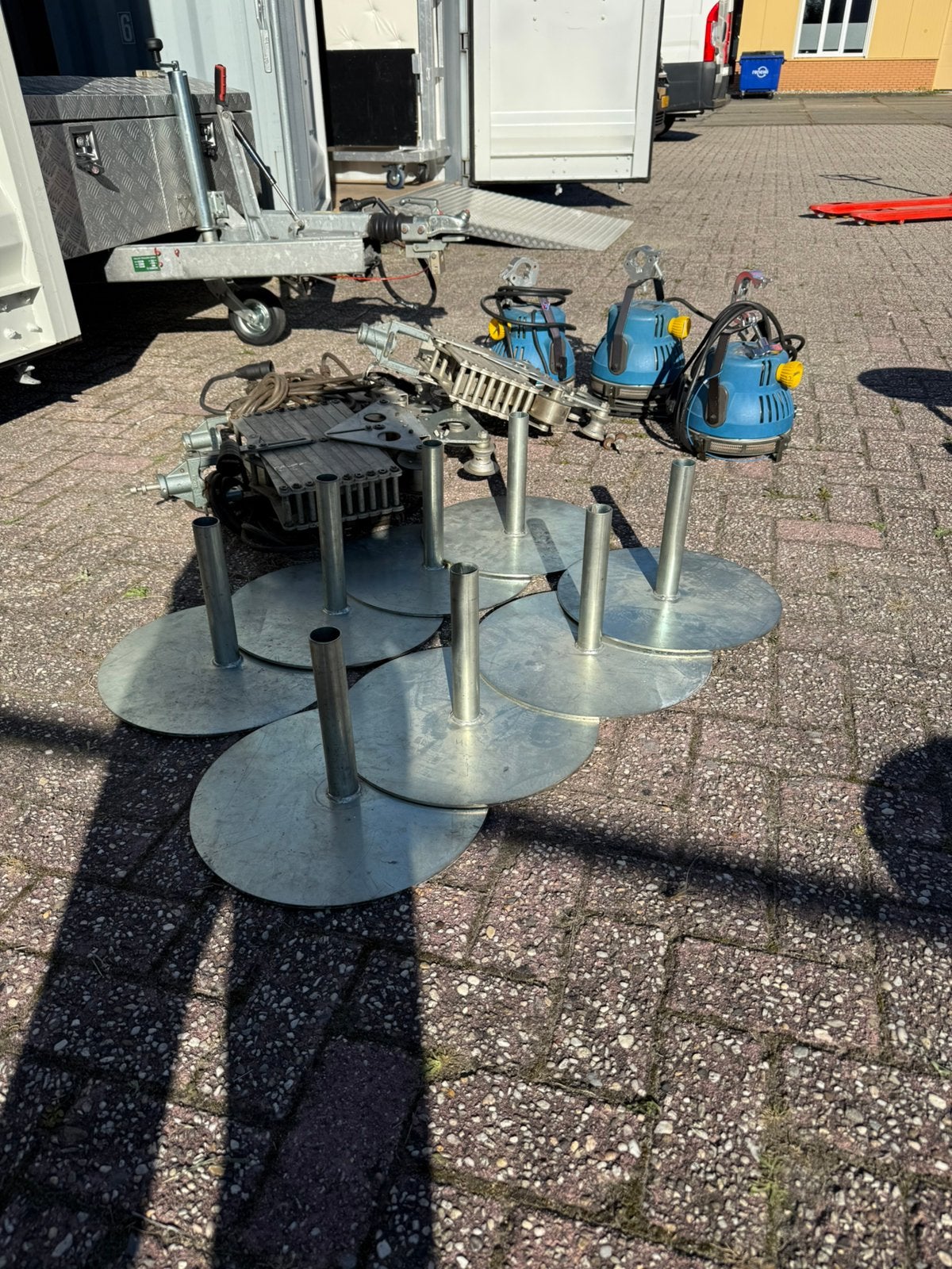 statieven, lampen en pontograven, Ophalen of Verzenden, Gebruikt