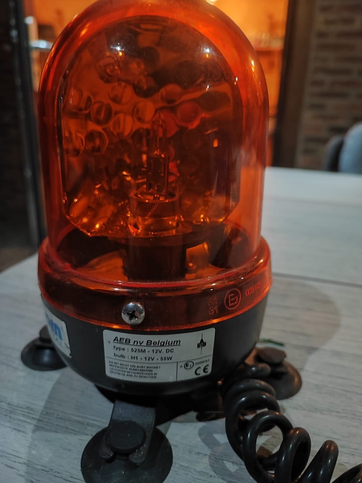 Zwaailicht oranje en blauw 12V/24V, Auto-onderdelen, Ophalen of Verzenden