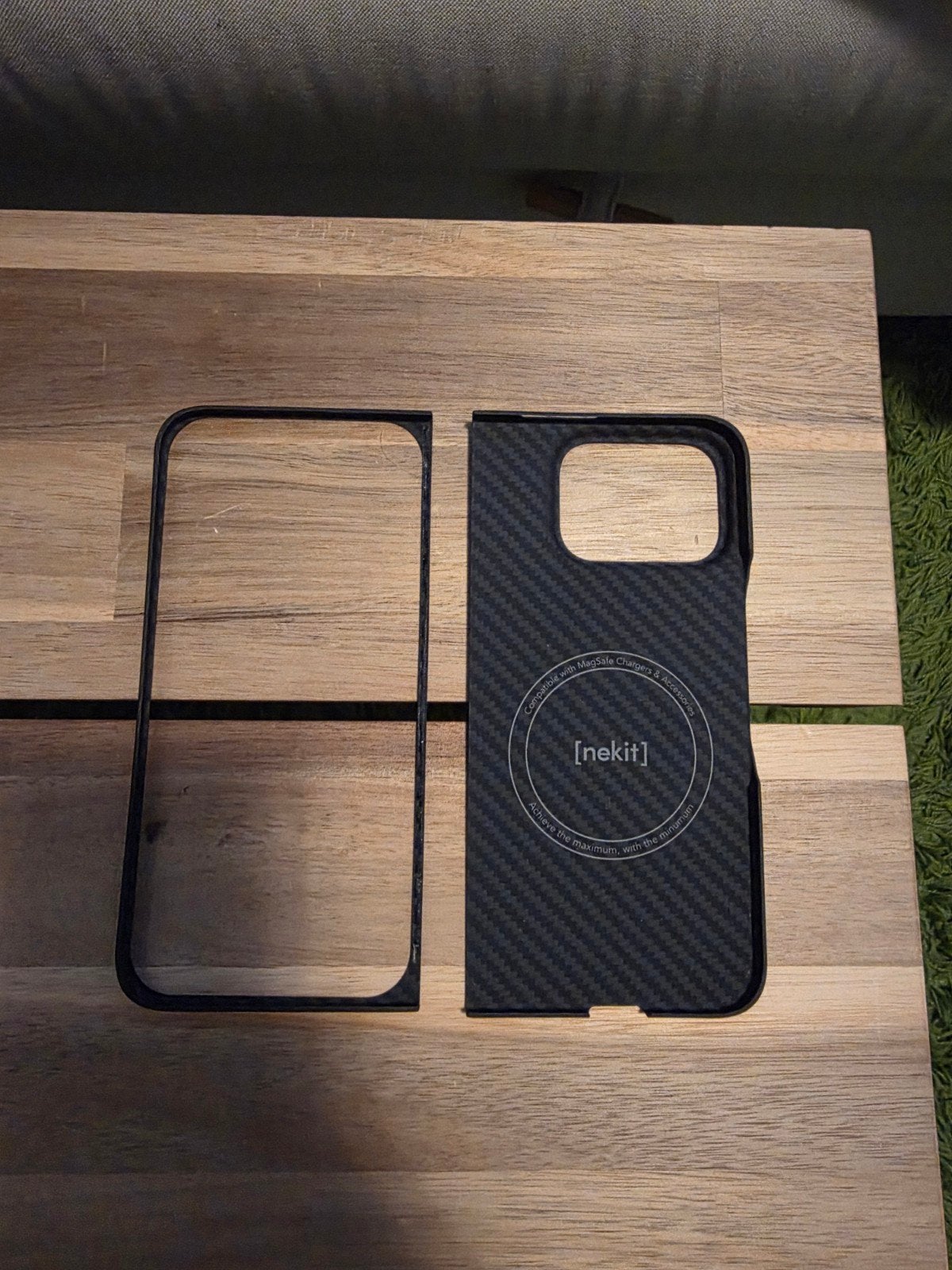 Nekit carbon Magsafe hoesje voor Google Pixel 9 Pro Fold, Ophalen, Nieuw