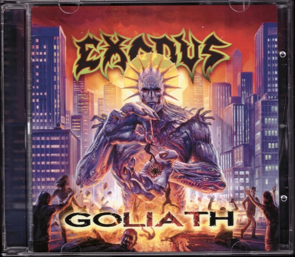 Exodus CD Goliath, Cd's en Dvd's, Cd's | Hardrock en Metal, Verzenden, Zo goed als nieuw