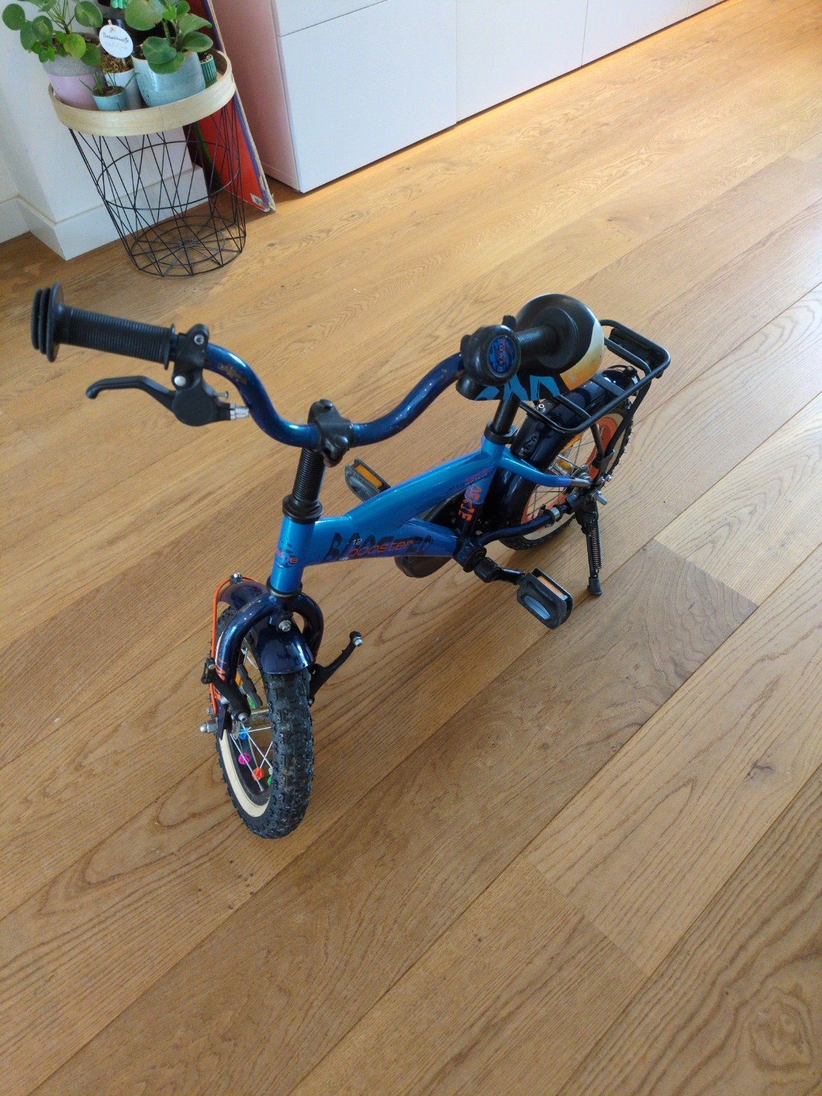 Loekie 12 inch kinderfiets met terugtraprem en standaard, Fietsen en Brommers, Ophalen, Terugtraprem, Gebruikt, Loekie