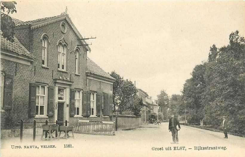380-625-035 Elst GLD Rijksstraatweg, Verzenden, Voor 1920, Gelderland