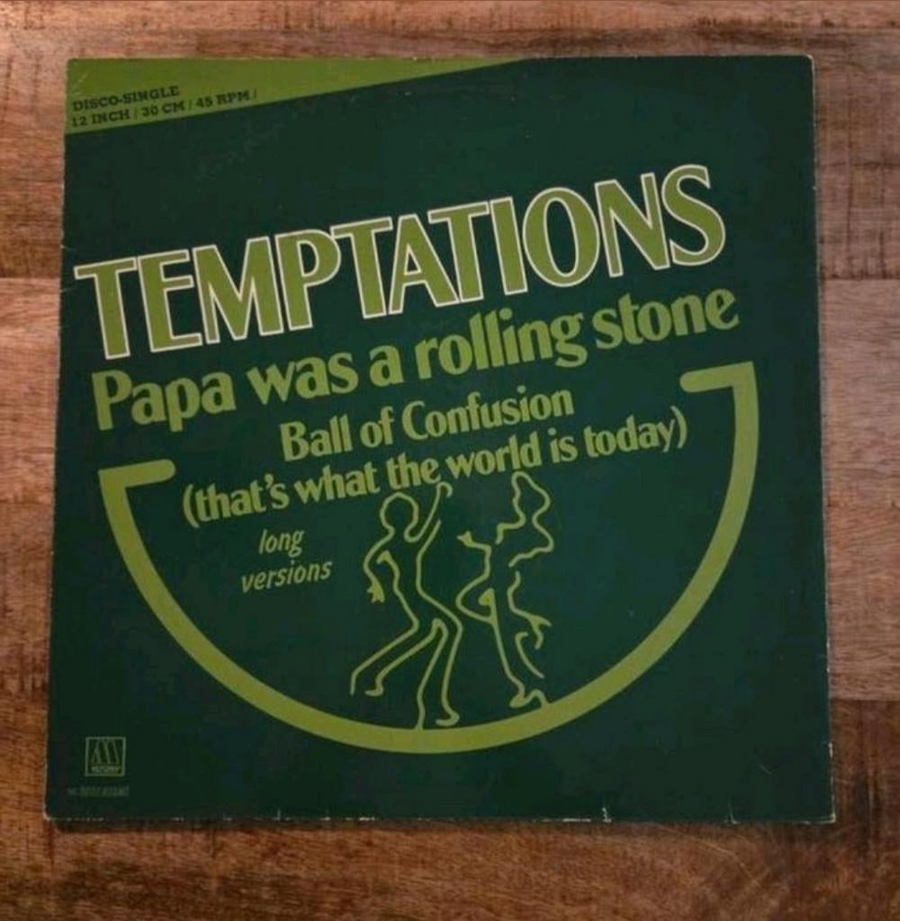 Lp the temptations papa was a rolling stone, Ophalen of Verzenden