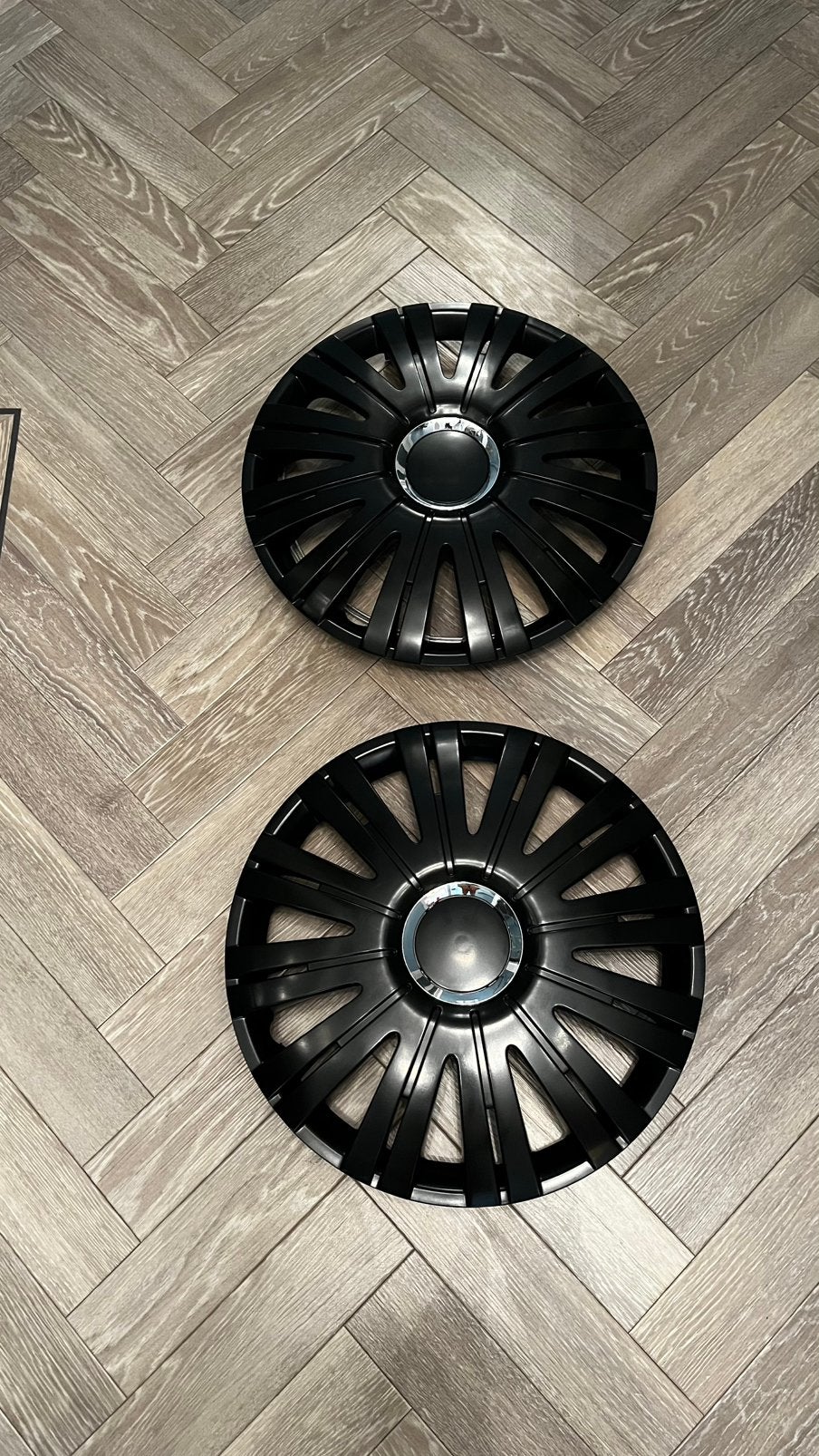 Wieldoppen (2 stuks) 14 inch, Ophalen, Nieuw