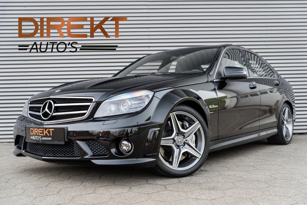 Mercedes-Benz C-klasse AMG C63 V8 DEALER ONDERHOUDEN, Automaat, Achterwielaandrijving, Automatische klimaatregeling, Zwart
