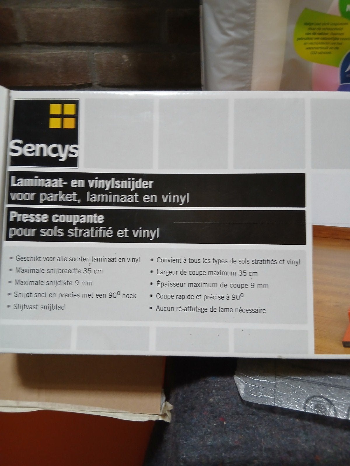 Laminaat snijder zo goed als nieuw, Ophalen of Verzenden, Zo goed als nieuw, Snijgereedschap, Overige merken