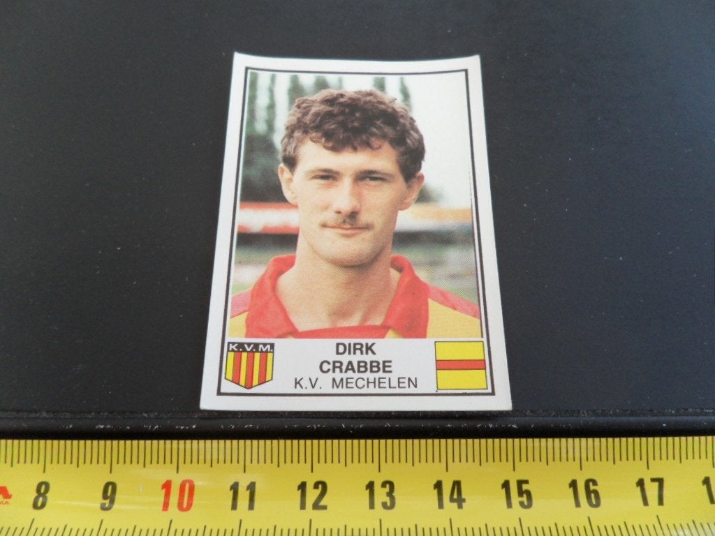 sticker panini football 82 #230 dirk crabbe kv mechelen *, Verzamelen, Ophalen of Verzenden, Zo goed als nieuw