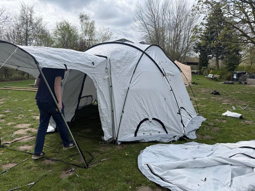 Tent met binnentent, Caravans en Kamperen, Tenten, Ophalen of Verzenden, Gebruikt, Tot en met 4