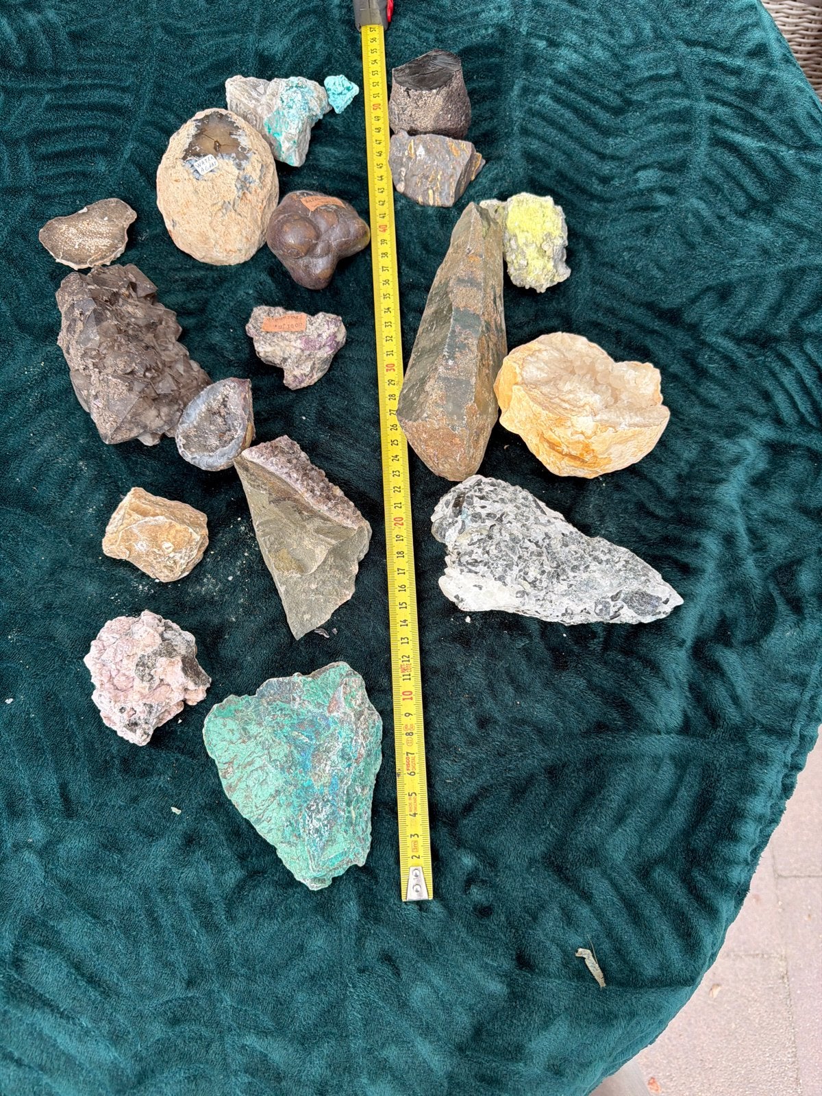 Diverse collectie mineralen en stenen, Ophalen of Verzenden, Mineraal