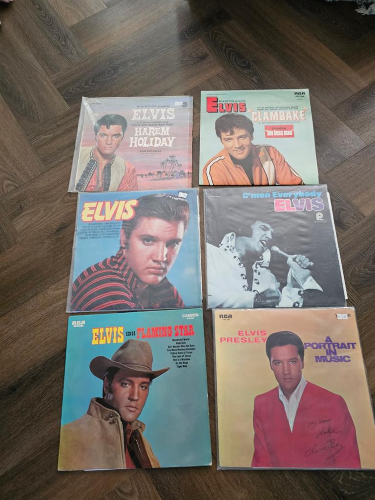 Elvis Presley Vinyl LP Collectie - 6 Platen, Ophalen of Verzenden, Gebruikt, 12 inch