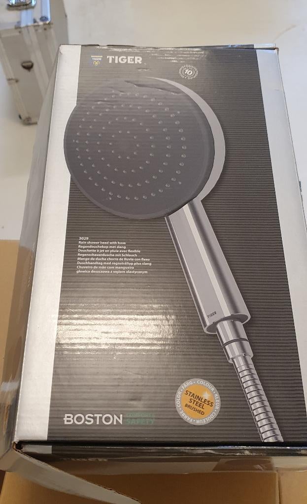 DOUCHEGARNITUUR, Ophalen, Zo goed als nieuw, Rvs, Douche
