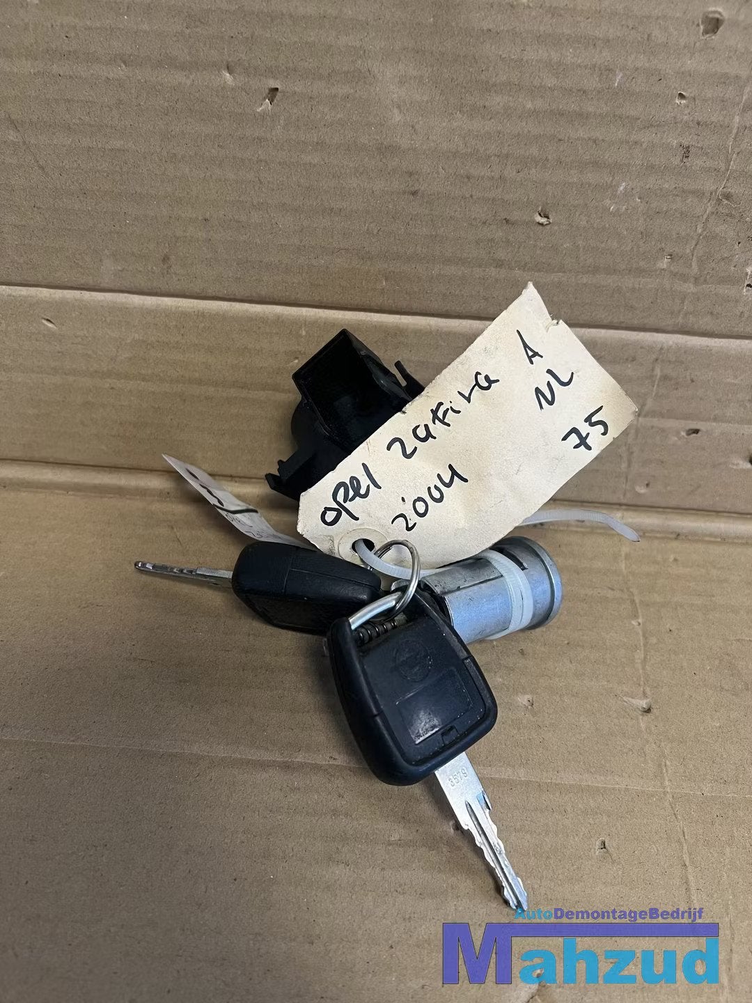 OPEL ZAFIRA A Contactslot met sleutel 1998-2005, Gebruikt, Opel Automobile GmbH, Ophalen of Verzenden, Kontakt@opel-infoservice.de