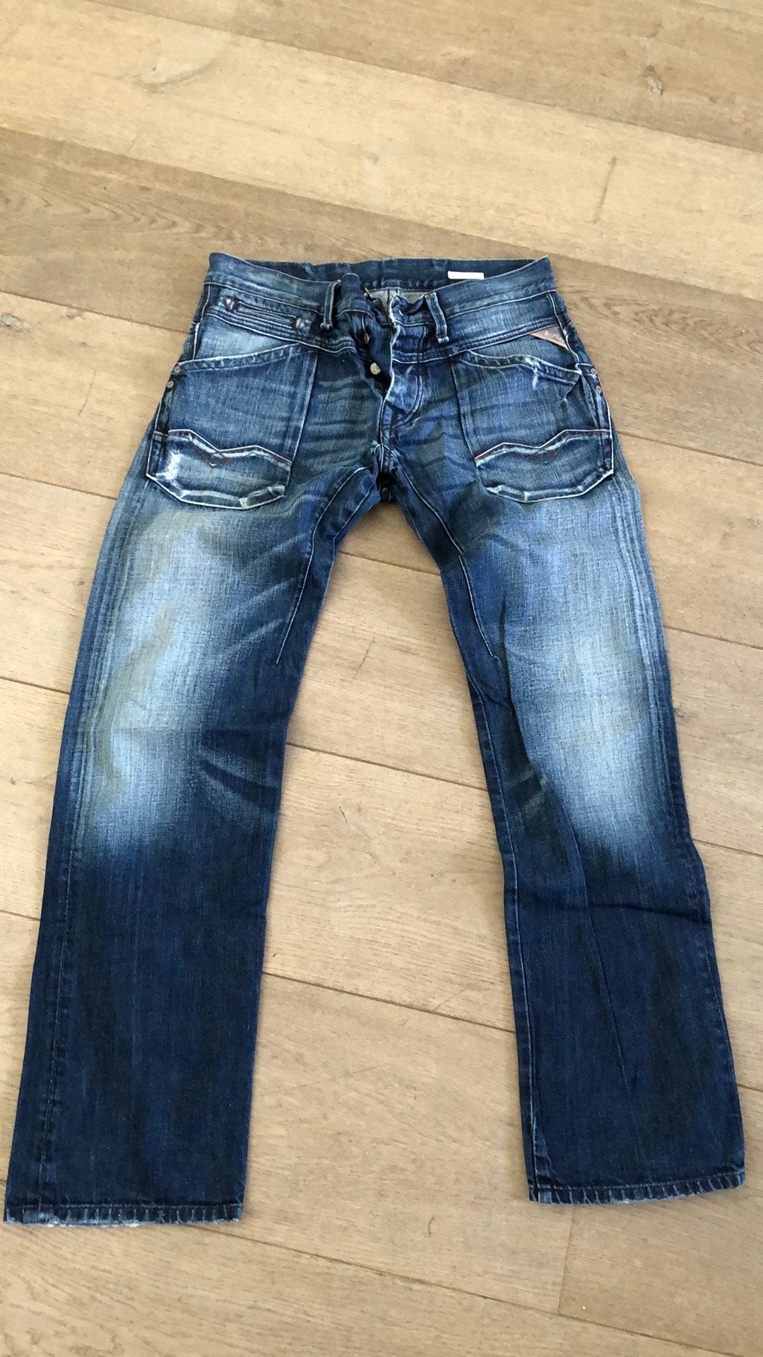 Replay, Ophalen of Verzenden, Zo goed als nieuw, Blauw, W32 (confectie 46) of kleiner