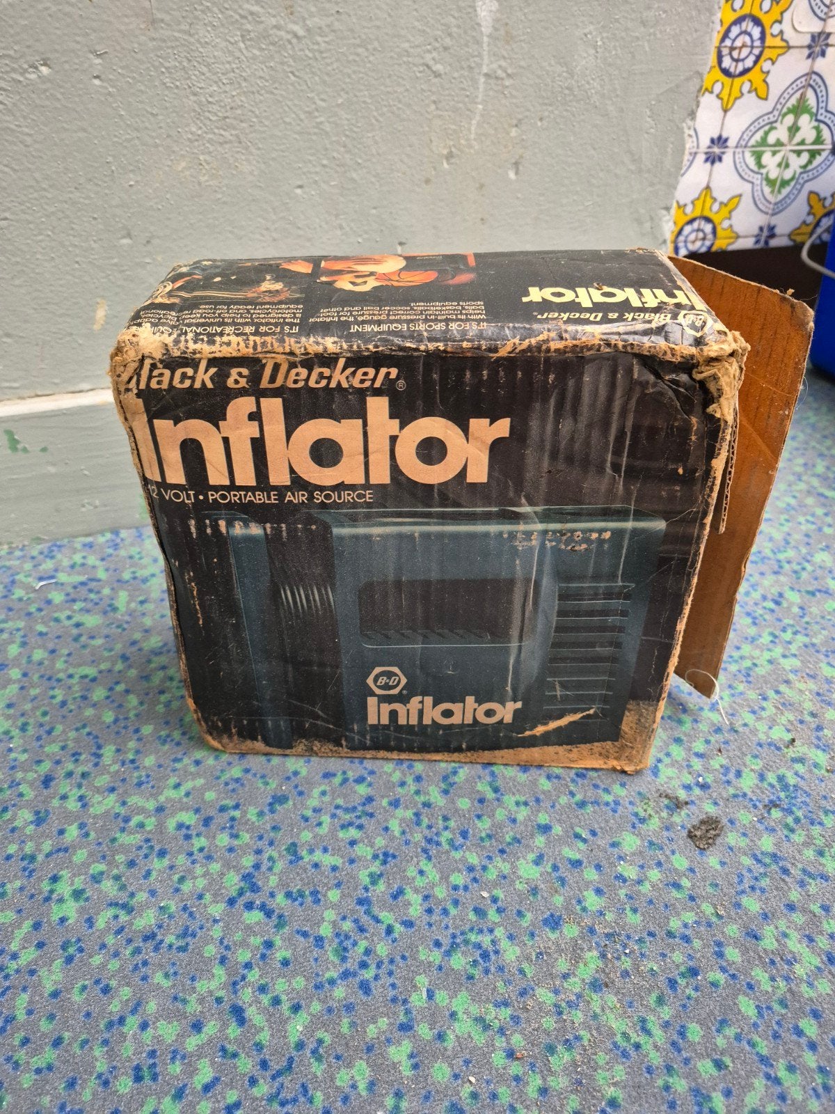 Black & Decker Inflator 12V Draagbare Luchtbron, Ophalen