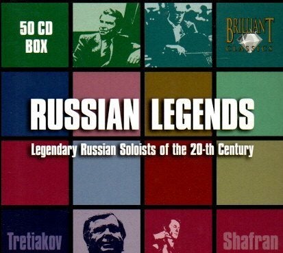Russian Legends - Legendary Russian Soloists (50 CD Box), Boxset, Overige componisten, Ophalen of Verzenden, Zo goed als nieuw