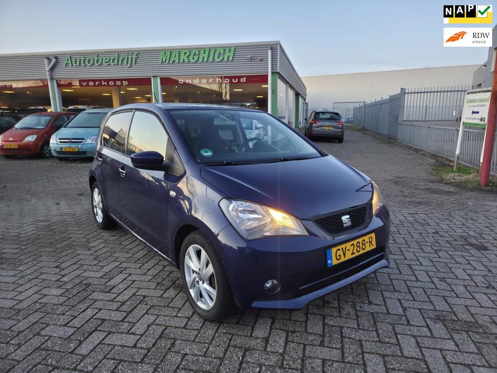 Seat Mii 1.0 Sport Connect|DEALER ONDERHOUDEN|CRUISE|5-DEURS, Auto's, Voorwielaandrijving, Gebruikt, Euro 6, 840 kg