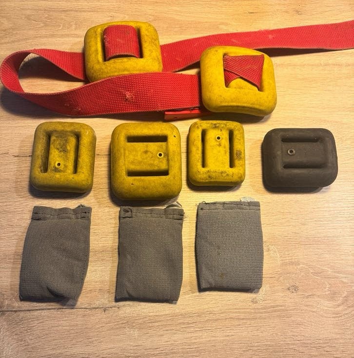 Duiklood 16 kilo., Ophalen, Zo goed als nieuw, Lood of Loodgordel