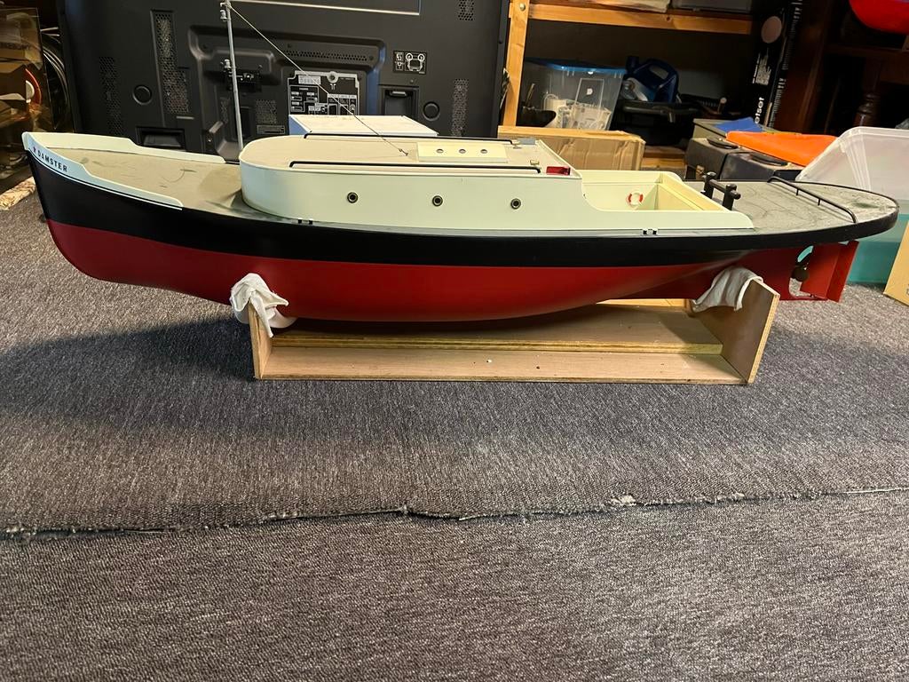 Opduwer RC boot 127,5 cm - Project of onderdelen, Ophalen, Gebruikt