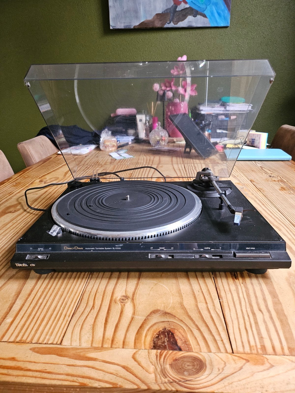 Technics SL-DD33 Direct Drive Automatische Platenspeler, Ophalen of Verzenden