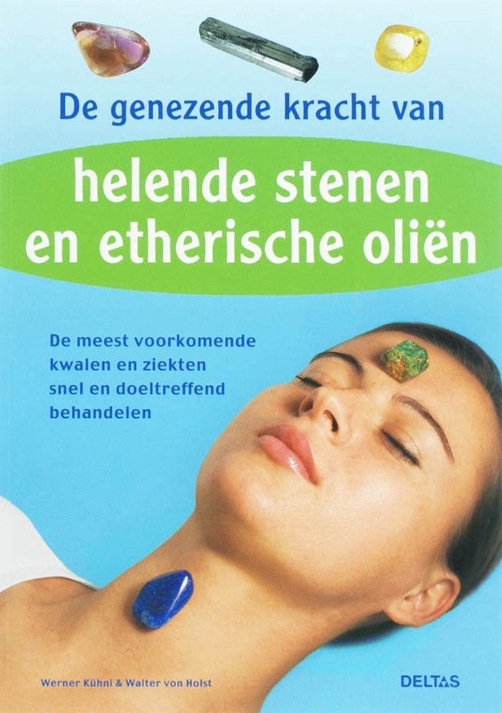 De Genezende Kracht van Helende Stenen en Etherische Olien, Ophalen of Verzenden, Zo goed als nieuw, Spiritualiteit algemeen, Achtergrond en Informatie