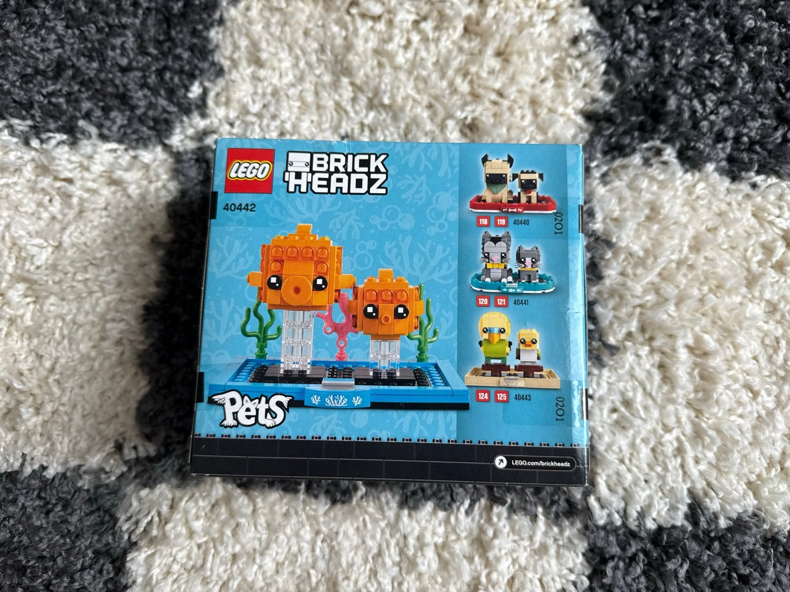 LEGO BrickHeadz Goudvis en Visje 40442 - Nieuw in doos, Ophalen of Verzenden, Nieuw, Overige merken