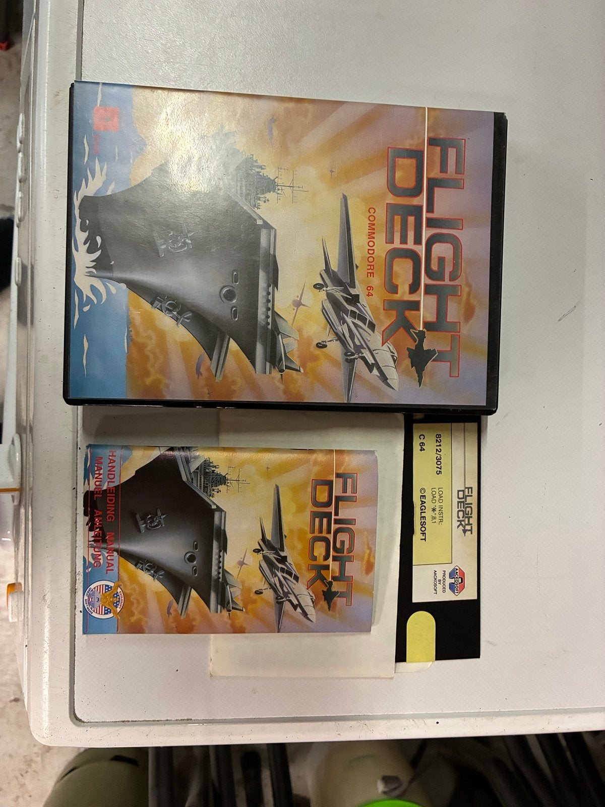 Flight Deck Commodore 64 - Vliegsimulator met handleiding, Gebruikt, 1 speler, Ophalen of Verzenden, Vanaf 7 jaar