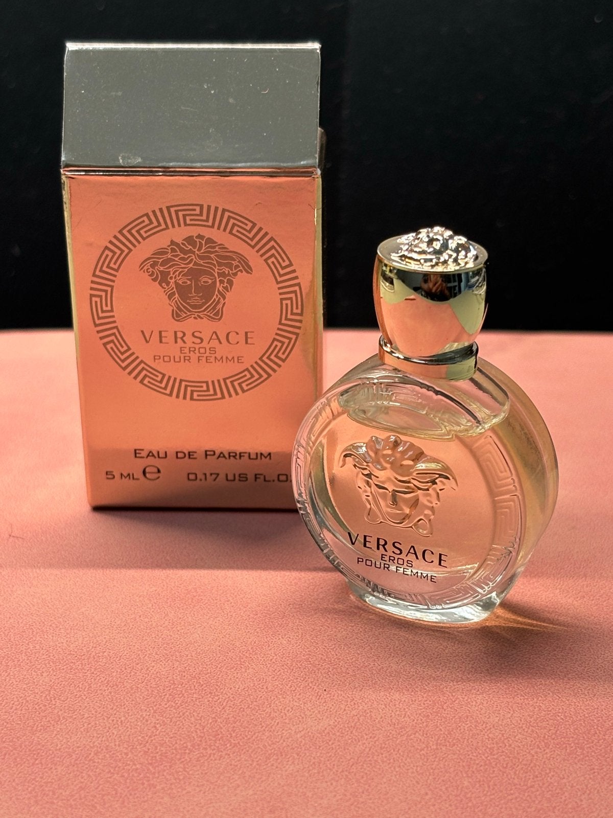 Versace Eros Pour Femme Eau de Parfum Miniatuur 5ml, Ophalen of Verzenden, Nieuw