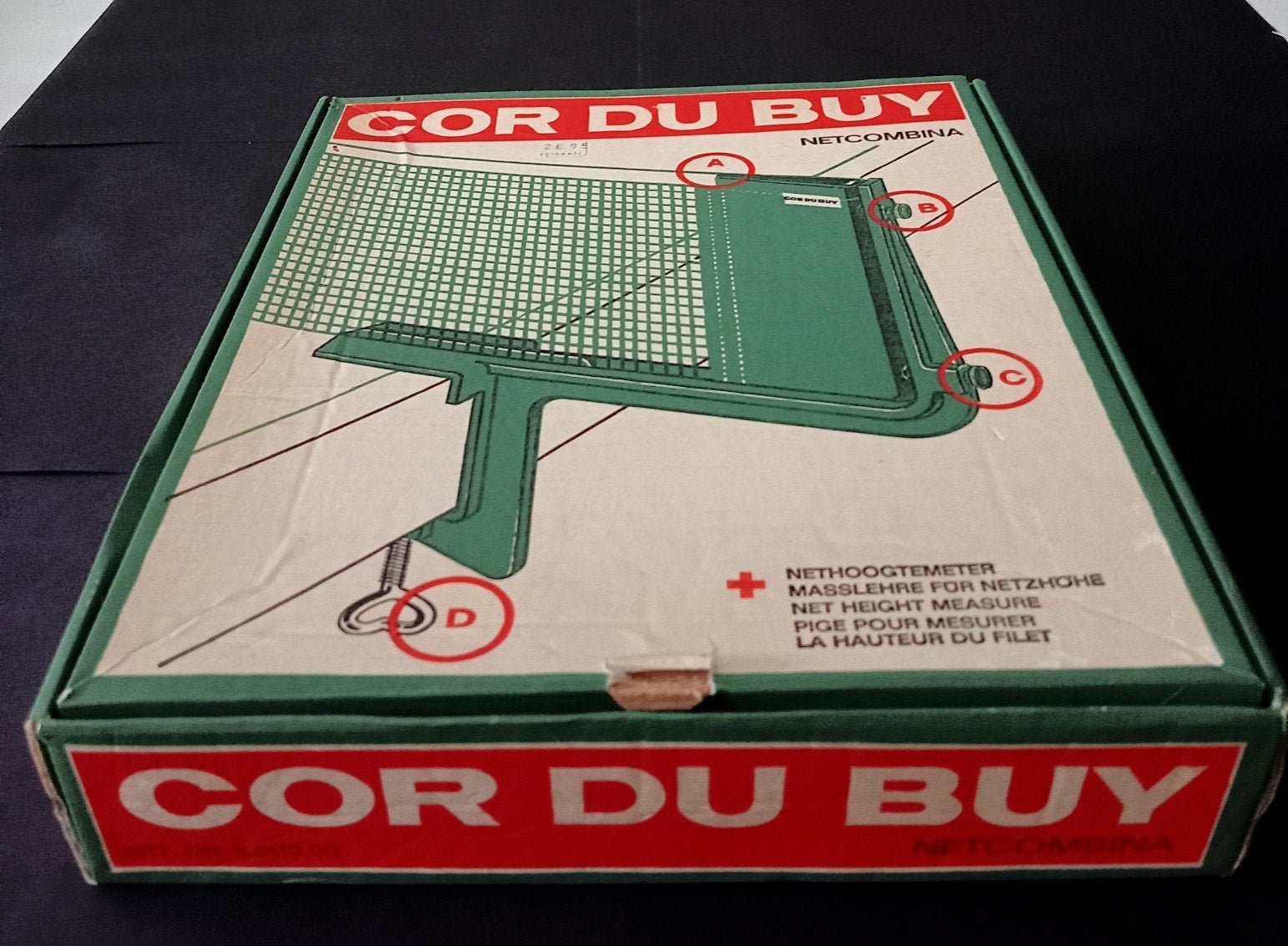 Cor Du Buy Netcombina Tafeltennis Netje - Nieuw in Doos, Sport en Fitness, Tafeltennis, Ophalen of Verzenden