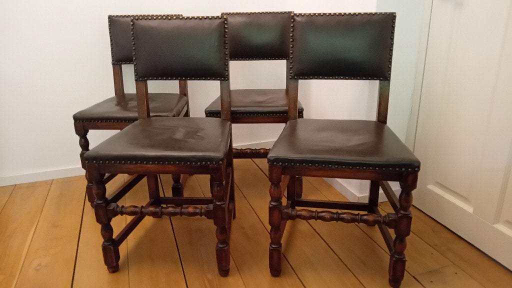 4x eetkamerstoel, H. Pander & Zonen, Ophalen