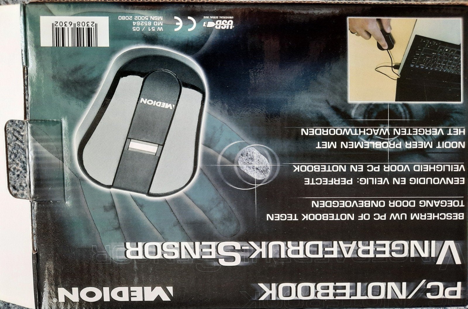 Medion Vingerafdruk-Sensor USB PC/Notebook - Nieuw, Ophalen of Verzenden, Nieuw
