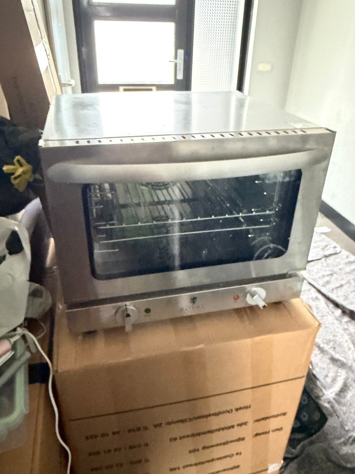 Vrijstaande oven Royal Catering, Ophalen, Minder dan 45 cm, Overige merken, Hete lucht